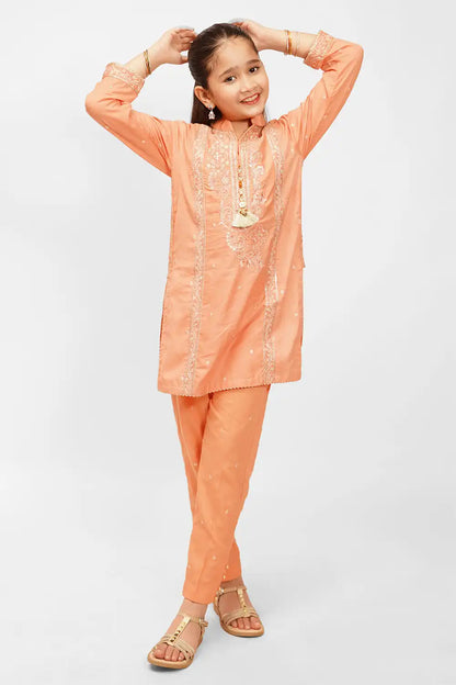 2 Piece Embroidered Cotton Lawn Suit with Trouser SFC-194